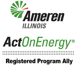 ActOnEnergy rebates in IL can help you with insulation and air sealing work.